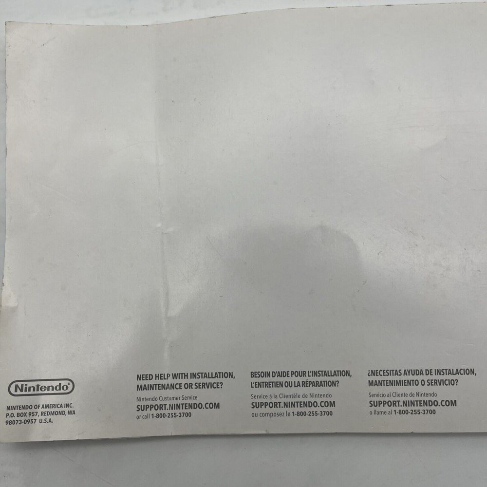 Nintendo wii Operations Manual System Setup Book Only - Picture 6 of 6